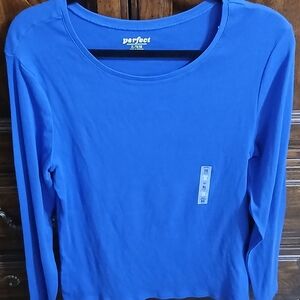Perfect Blue Long Sleeve Tee